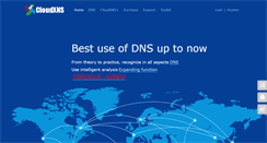 Desktop Screenshot of cloudxns.net